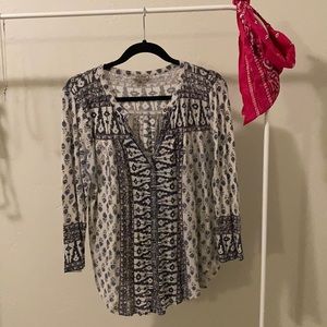 Lucky brand blouse size:L